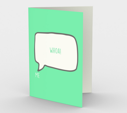 1189. Whoa  Card by DeloresArt - deloresartcanada