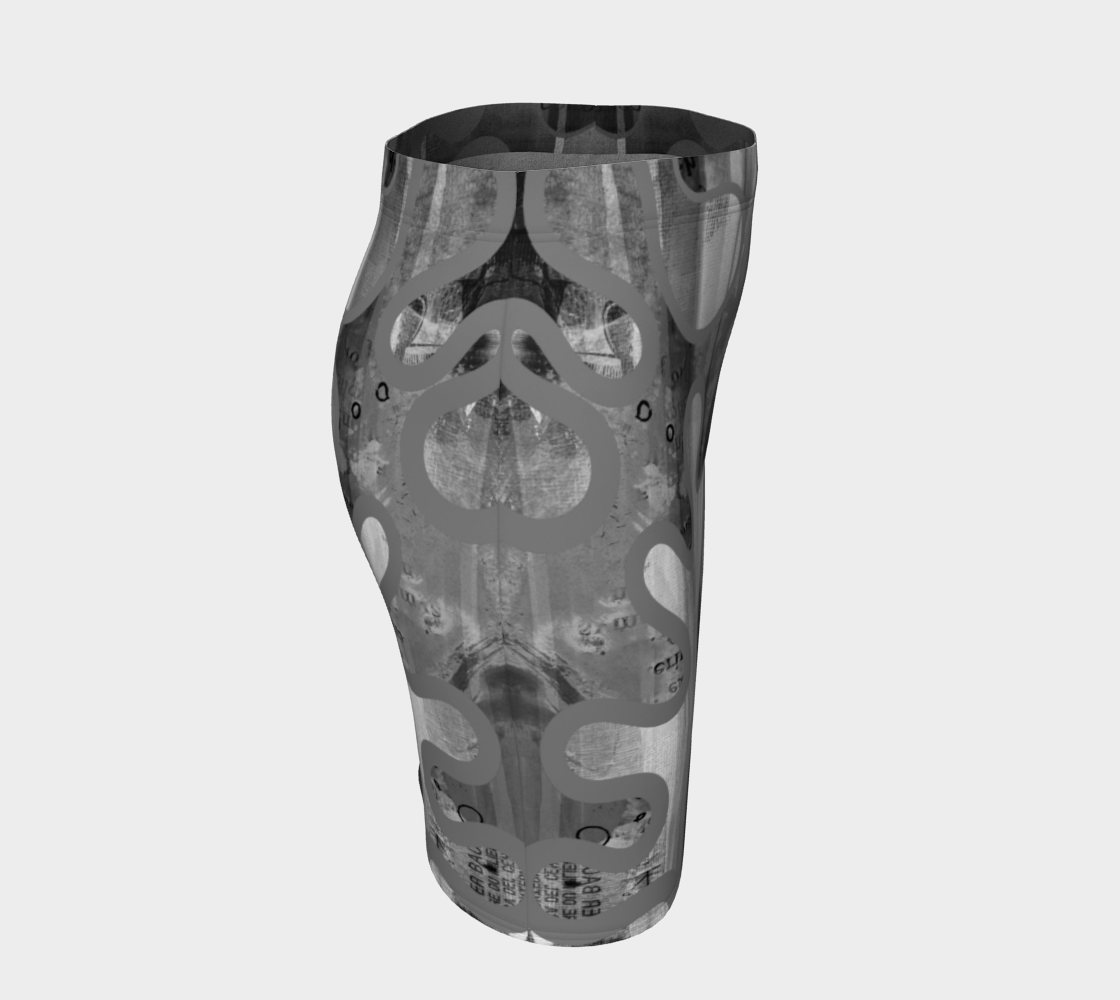 Sassy Serpentine Fitted Skirt by Deloresart - deloresartcanada