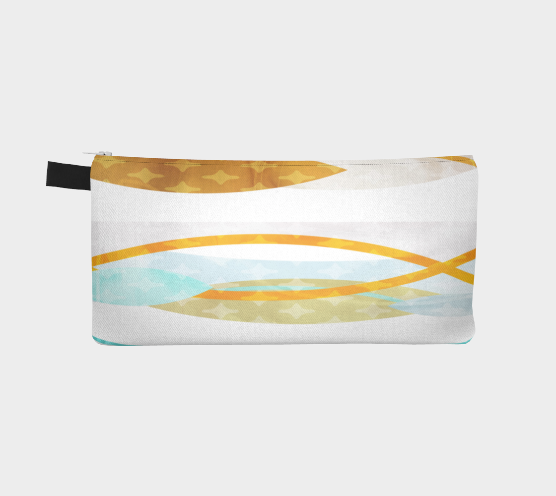 Side by Side Pencil Case by Deloresart
