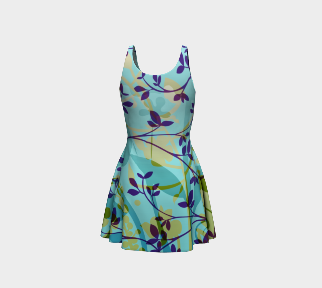 Fanciful Forest Dress by Deloresart