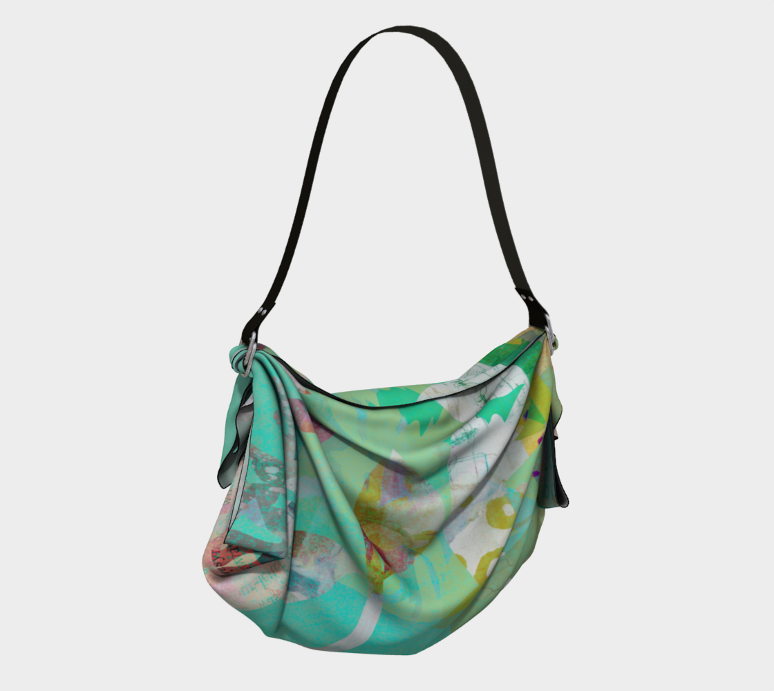 Abundant Forest Origami Tote by Deloresart - deloresartcanada