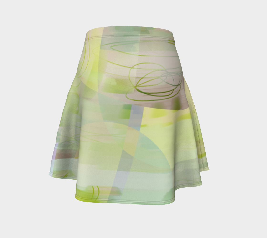 Iron Clad Flare Skirt by Deloresart