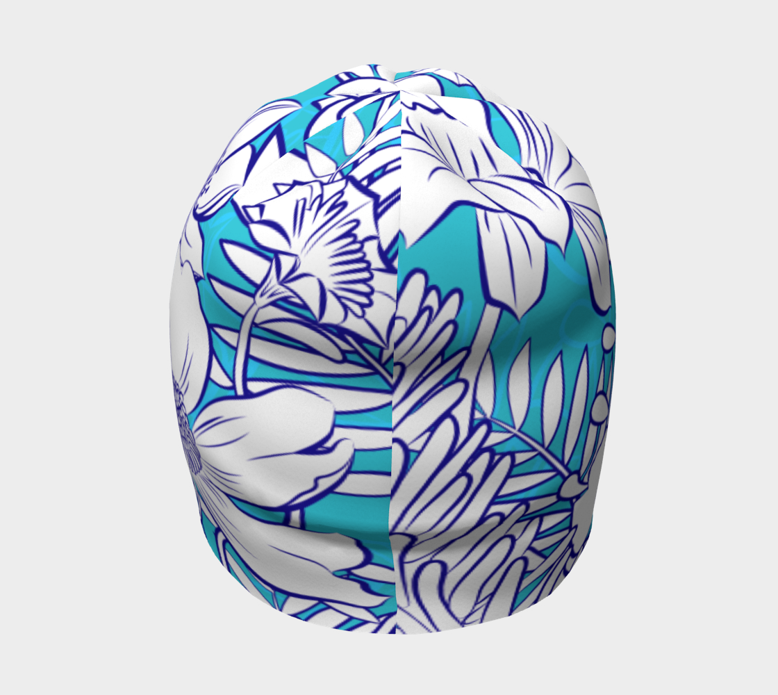 Flower Meadow Beanie by Deloresart