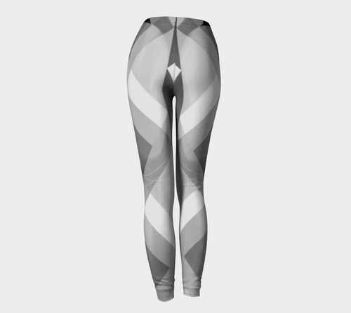 Obtuse Romance Greys Leggings by Deloresart - deloresartcanada