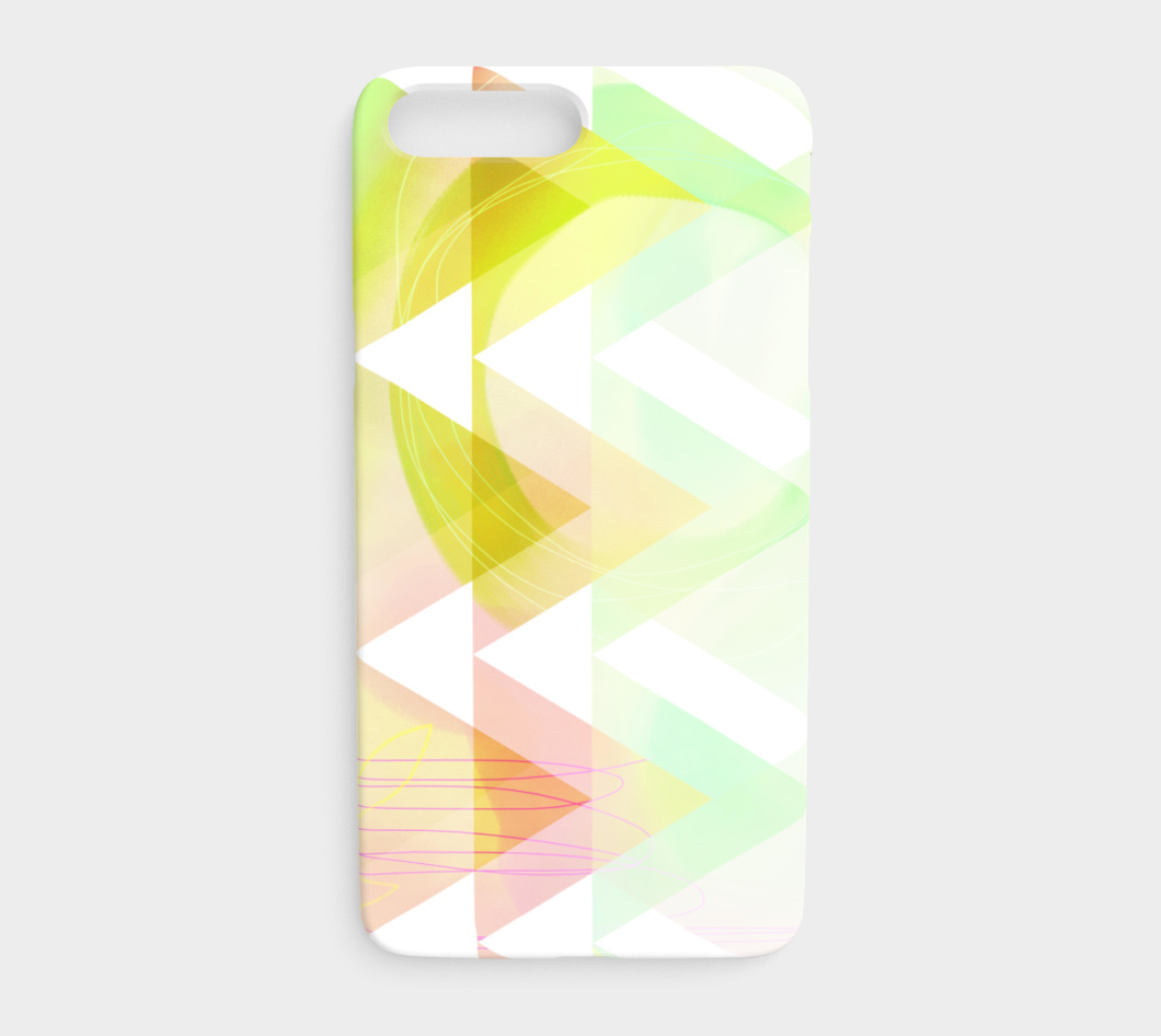 Del 480A Obtuse Romance Greens Device Case - deloresartcanada