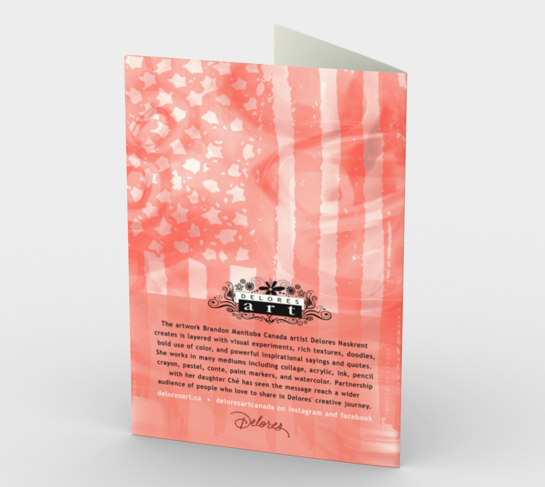 1384 You Are Worth Every Mile Card by Deloresart - deloresartcanada