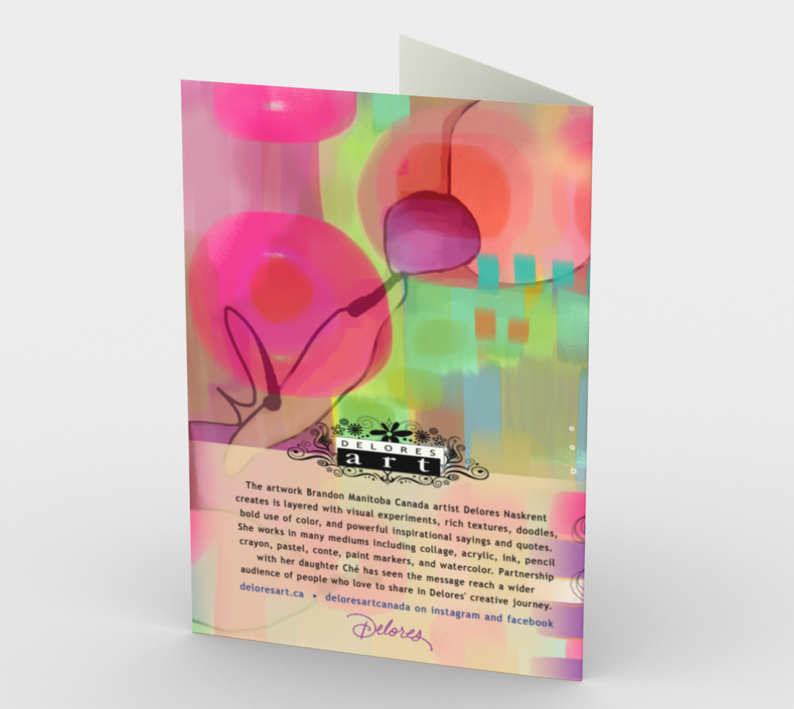 1062 Welcome - We're So Lucky To Have You Card By Deloresart - deloresartcanada