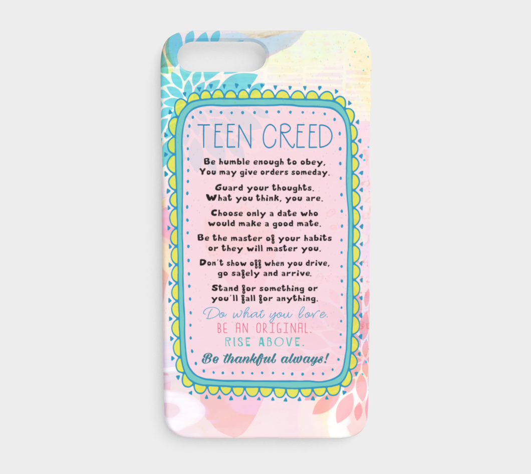 308  Teen Creed Device Case - deloresartcanada