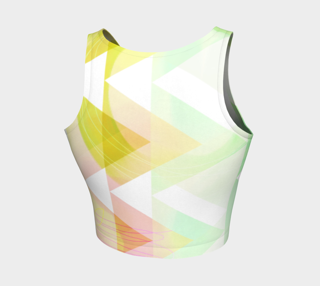 Obtuse Romance Crop Top by Deloresart - deloresartcanada