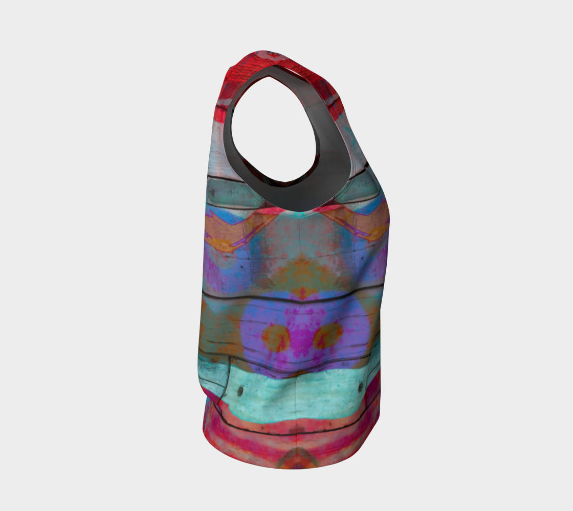 Drinking Rum Loose Tank - deloresartcanada