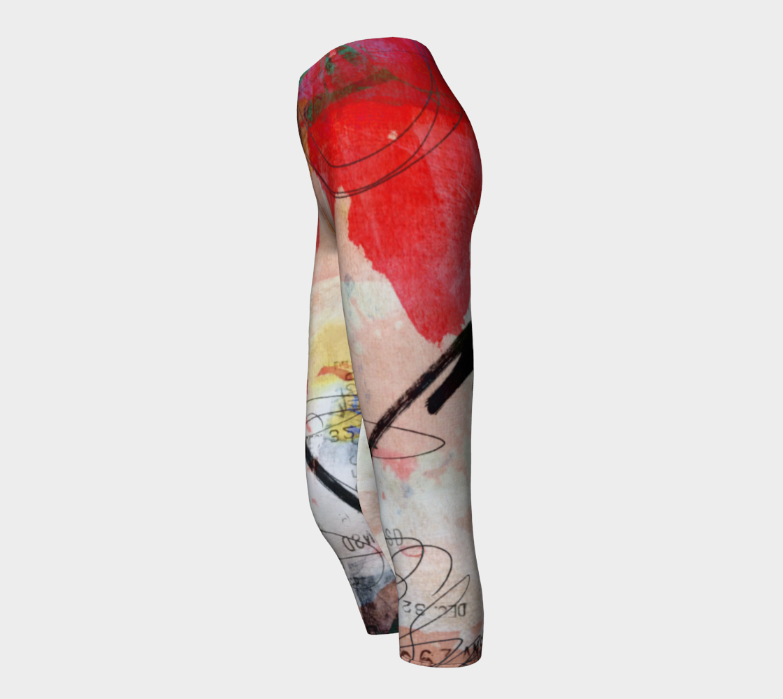 Red Panic Capris by  Deloresart - deloresartcanada
