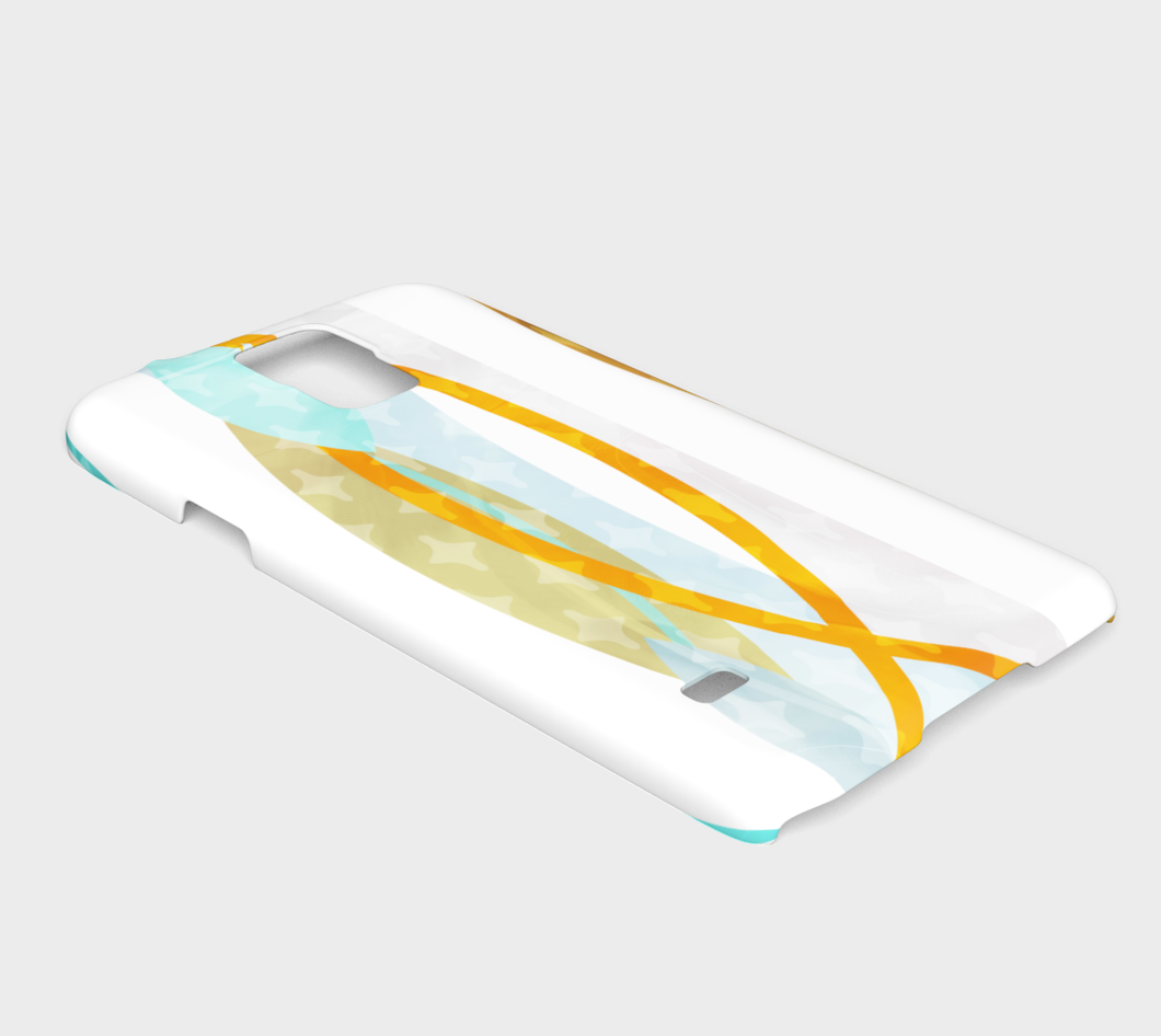 Del 489A Side By Side Green And Yellow Device Case - deloresartcanada