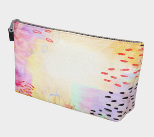 I Love Us Makeup Bag - deloresartcanada