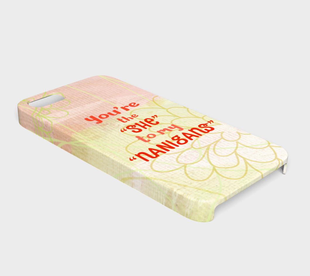 841  She To My Nanigans Device Case - deloresartcanada