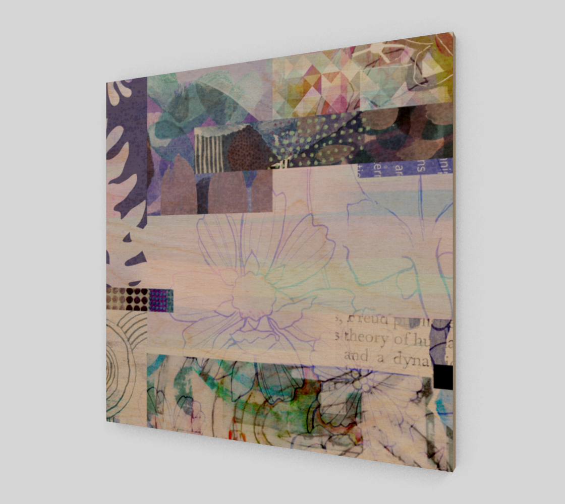 541 Trailing Petals Art by Delores Naskrent - deloresartcanada