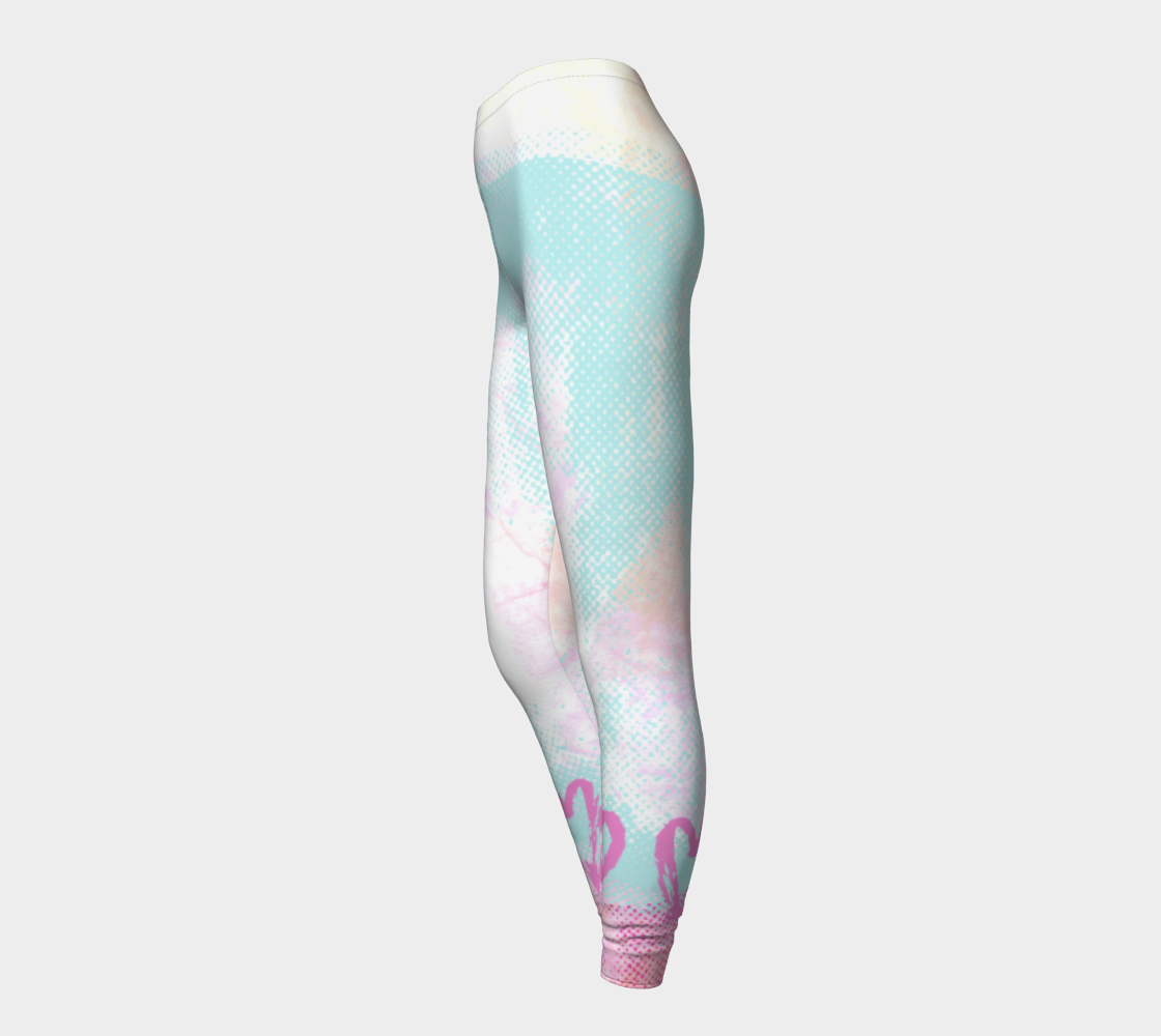 The Snuggle is Real Leggings by Deloresart