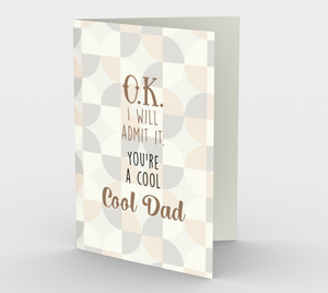 1246. You're A Cool Dad  Card by DeloresArt
