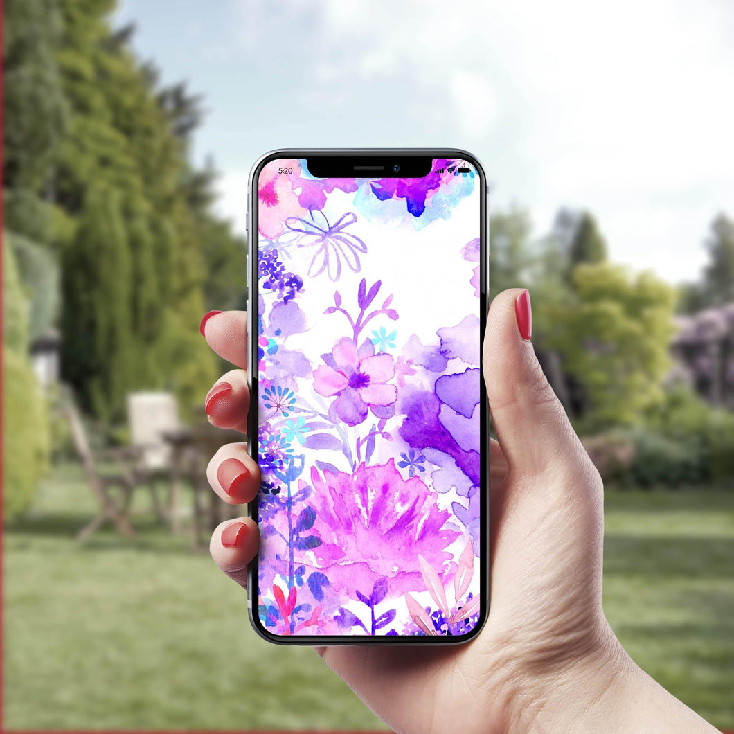 Harmonious Garden Device Case - deloresartcanada