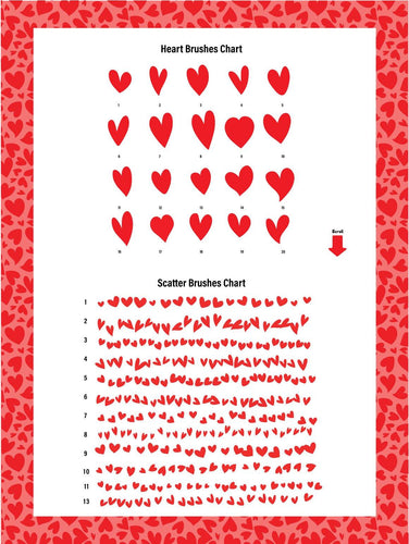 Volume 19 - Hearts Pattern Assortment - deloresartcanada
