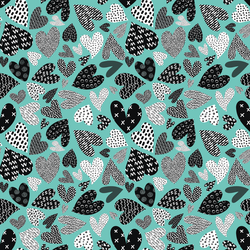 Volume 19 - Hearts Pattern Assortment - deloresartcanada