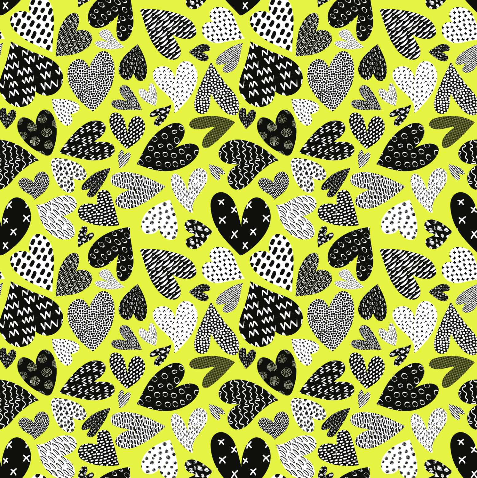 Volume 19 - Hearts Pattern Assortment - deloresartcanada