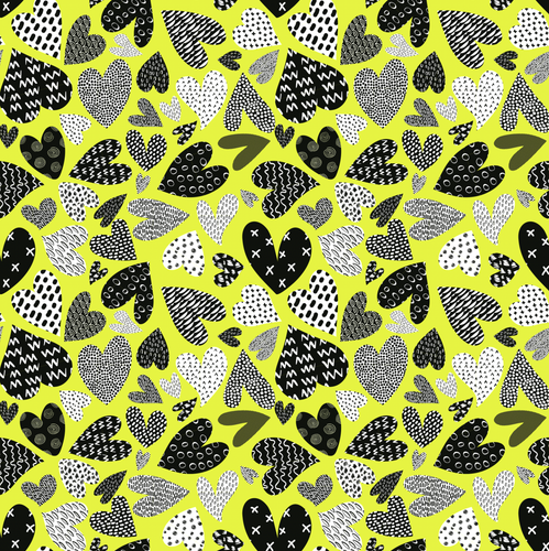Volume 19 - Hearts Pattern Assortment - deloresartcanada