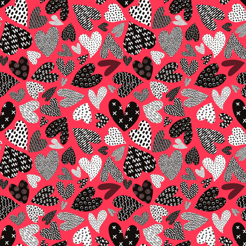 Volume 19 - Hearts Pattern Assortment - deloresartcanada