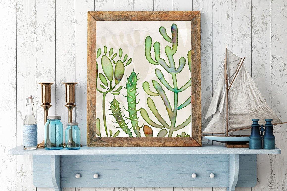 Volume 15 - Sweet Succulent Vector Brushes - deloresartcanada